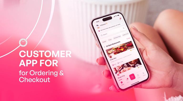 Food Delivery Business Customer App with Restaurant Menu
